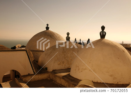 TUNISIA SIDI BOU SAID OLD TOWN MOSQUE TUNISIA SIDI BOU SAID OLD TOWN MOSQUE 70172055