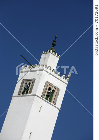 TUNISIA SIDI BOU SAID OLD TOWN MOSQUE 70172091
