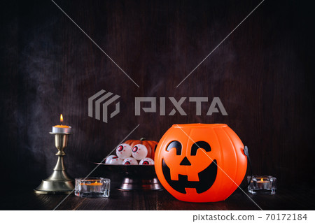 Halloween decoration ornament pumpkin horror concept Halloween decor concept ハロウィンg 70172184
