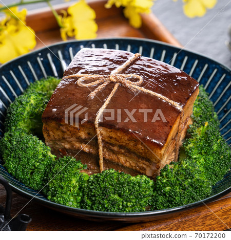Dongpo Pork New Year Food Braised Pork Meat Control Lu Rou Dongpo Pork Braised Pork トンポーロー 70172200