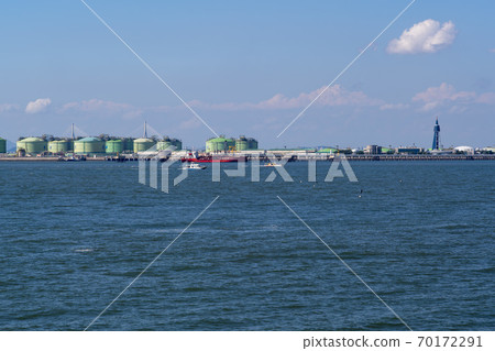 Sihwa seawall, Ansan city, Gyeonggi-do 70172291