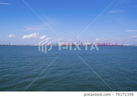 Sihwa seawall, Ansan city, Gyeonggi-do Sihwa seawall, Ansan city, Gyeonggi-do 70172398