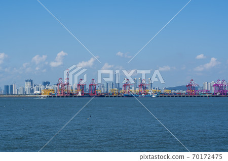 Sihwa海堤,安山市,京畿道 Sihwa海堤,安山市,京畿道 70172475