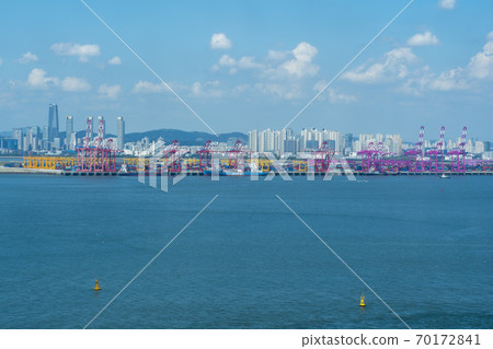 Sihwa seawall, Ansan city, Gyeonggi-do Sihwa seawall, Ansan city, Gyeonggi-do 70172841