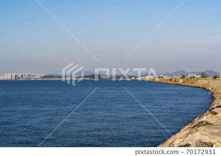 Sihwa海堤，安山市，京畿道 70172931