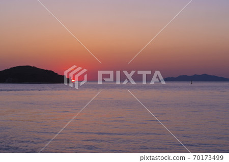 日落，松島，仁川 70173499