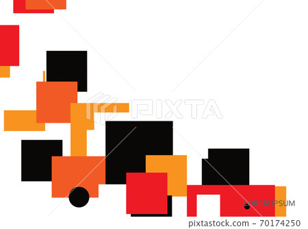 Modern abstract vector with square design brochure for design. Flat vector illustration. Modern cover template Modern abstract vector with square design brochure for design. Flat vector illustration. Modern cover template 70174250
