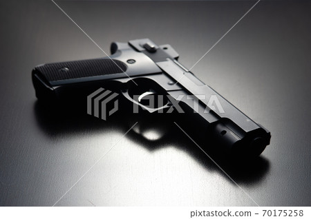 Black modern gun Black modern gun 70175258