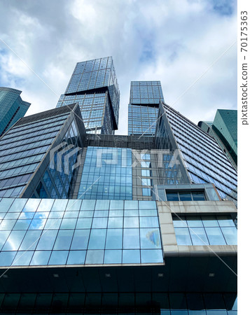 Moscow, Russia, 09.11.2020.View of skyscrapers in the center of Moscow. Moscow-City center. Moscow, Russia, 09.11.2020.View of skyscrapers in the center of Moscow. Moscow-City center. 70175363