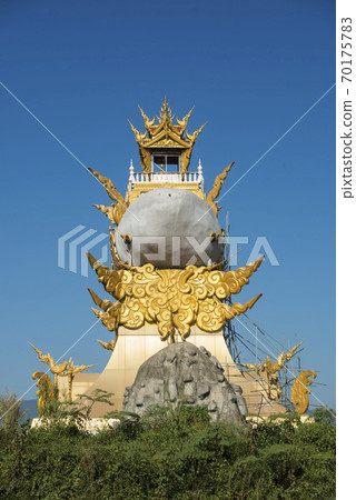 THAILAND CHIANG KHONG WAT PLA BUEK TEMPLE 70175783