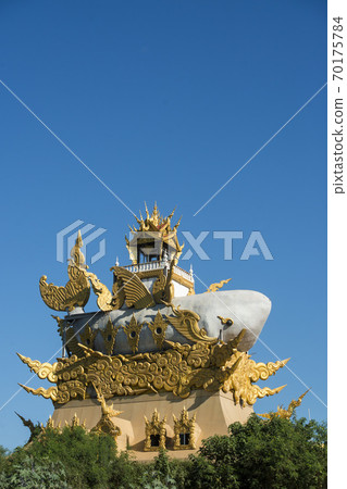 THAILAND CHIANG KHONG WAT PLA BUEK TEMPLE THAILAND CHIANG KHONG WAT PLA BUEK TEMPLE 70175784