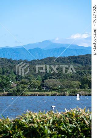 Hakusan, a sacred mountain from Kibagata (canoeing stadium) in Komatsu City, Ishikawa Prefecture, September 2020 Hakusan, a sacred mountain from Kibagata (canoeing stadium) in Komatsu City, Ishikawa Prefecture, September 2020 70177026