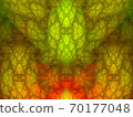 Abstract fractal pattern material 70177048