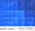 Blue mosaic pattern 70177051