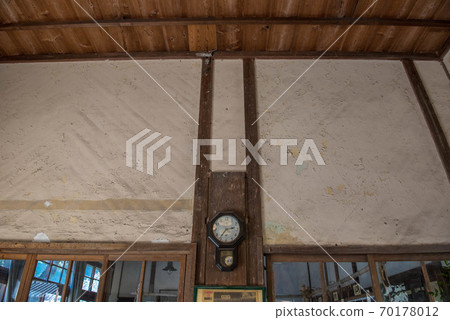 Appearance of wooden station building Kareigawa 70178012
