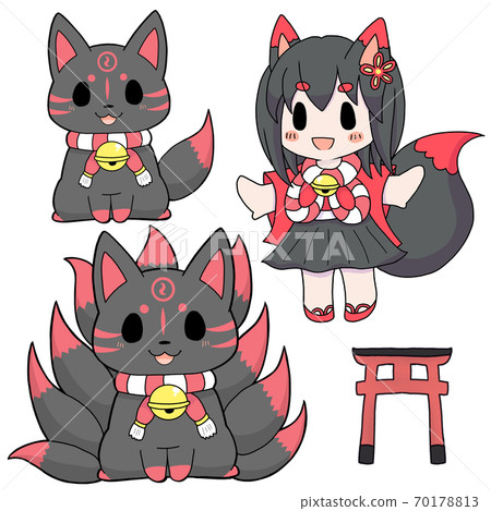 Black fox / evolution set 70178813