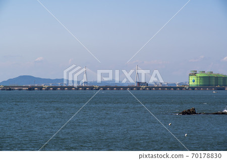 Sihwa seawall, Ansan city, Gyeonggi-do Sihwa seawall, Ansan city, Gyeonggi-do 70178830