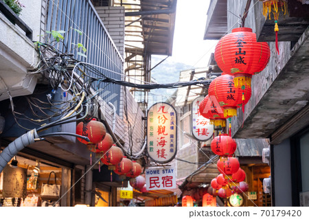 九份 台北 台灣 景點 農曆新年 Taiwan Taipei Jiufen 70179420