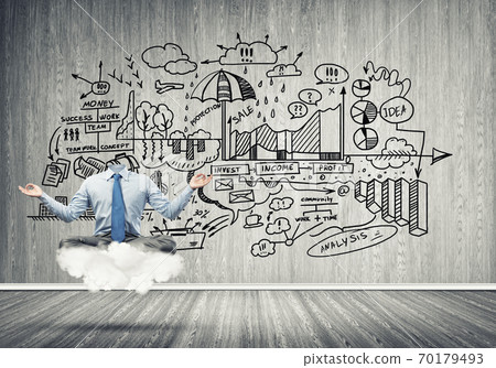 Businessman without head Businessman without head 70179493