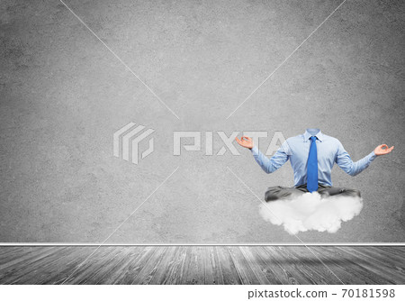 Businessman without head Businessman without head 70181598