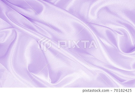 Smooth elegant lilac silk or satin texture as wedding background. Luxurious background design 70182425