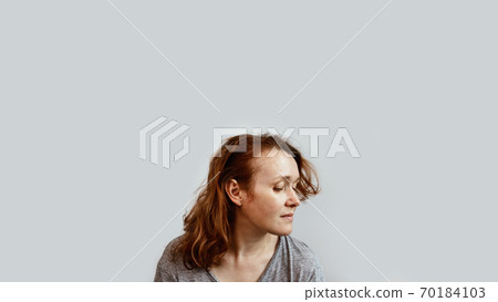 Portrait of 40 years old woman Portrait of 40 years old woman 70184103