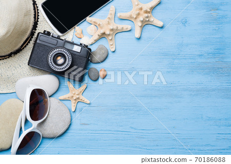 Summer objects for vacation 70186088