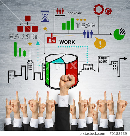Business and teamwork concept Business and teamwork concept 70188389