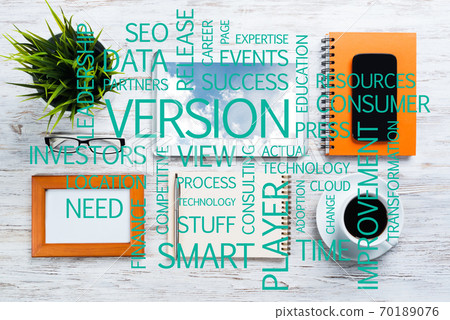 Modern workplace concept. Modern workplace concept. 70189076