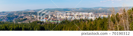 Panoramic view of Jablocen nad Nisou Panoramic view of Jablocen nad Nisou 70190312