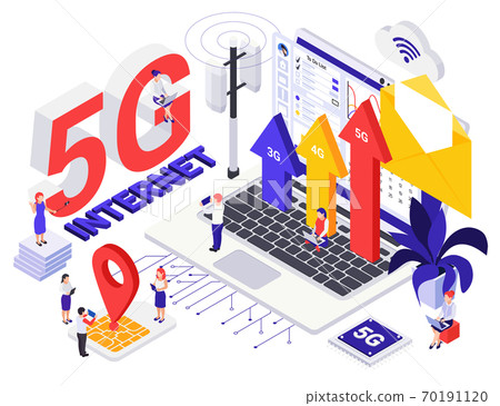 Network 5G Internet Generation Design Concept 70191120