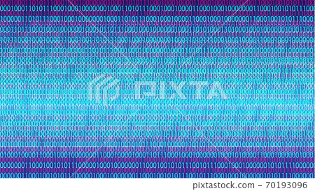 01 Digital World (Computer, Technology, Industry, AI) (Blue) 70193096