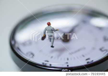 Time-hungry businessmen Time-hungry businessmen 70193445