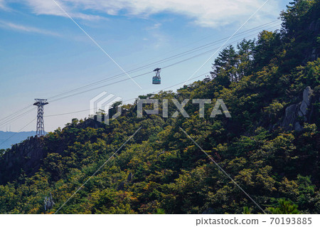 韓國京畿道果川市中央洞Gwanaksan全景 70193885