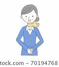 接待員笑著笑 70194768