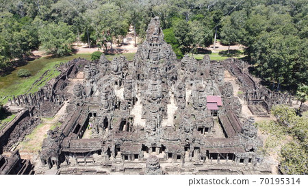 [世界遺產]吳哥湯姆巴戎寺，謝姆里亞普吳哥遺址 70195314