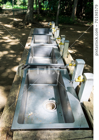 Water supply at Kaniyama Campground, Sunbeams, Jindaiji Minamicho, Chofu City, Tokyo Water supply at Kaniyama Campground, Sunbeams, Jindaiji Minamicho, Chofu City, Tokyo 70198579