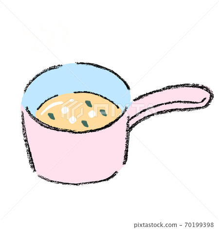 Miso soup in a pot Miso soup in a pot 70199398