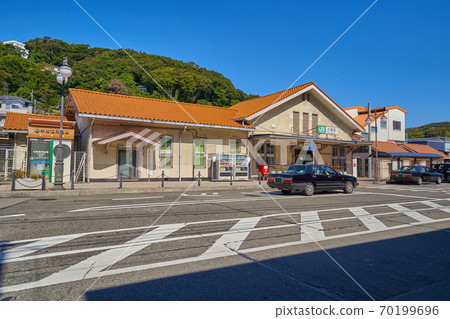 In front of Oiso Station in Oiso Town, Naka District, Kanagawa Prefecture In front of Oiso Station in Oiso Town, Naka District, Kanagawa Prefecture 70199696