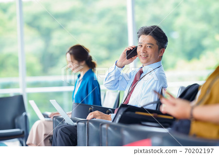 商業形象商人職業女性 商業形象商人職業女性 70202197