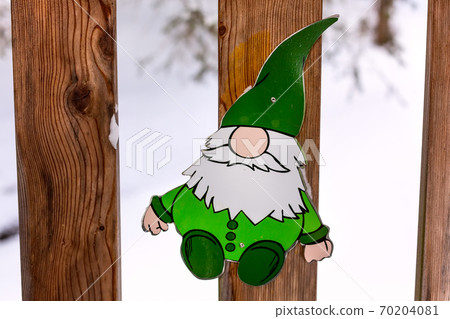 Green gnome, adventure park in Saalbach, Austria 70204081