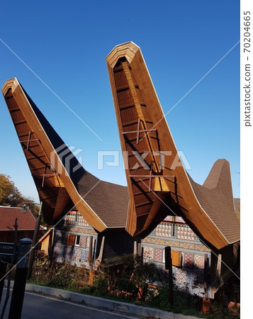 印尼傳統民居 70204665