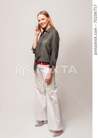 female lifestyle successful business woman phone 70206757