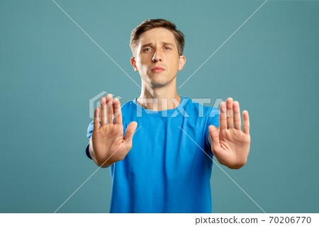 stop sign refusal gesture forbidden way stop sign refusal gesture forbidden way 70206770