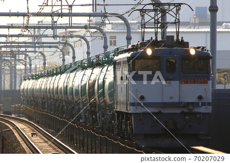 汽油運輸貨物到蘇加(EF65拖車) 汽油運輸貨物到蘇加(EF65拖車) 70207029