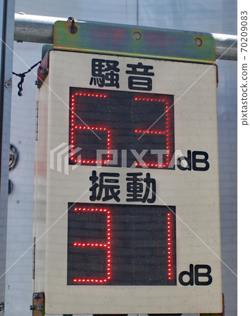 Noise and vibration display device Noise and vibration display device 70209083