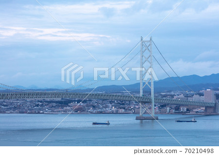 Awaji Highway Oasis, Hyogo Prefecture Evening / Night view Awaji Highway Oasis, Hyogo Prefecture Evening / Night view 70210498