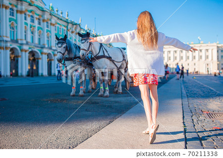 Cute girl in Sankt Petersburg in Russia Cute girl in Sankt Petersburg in Russia 70211338