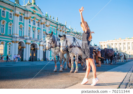 Cute girl in Sankt Petersburg in Russia Cute girl in Sankt Petersburg in Russia 70211344