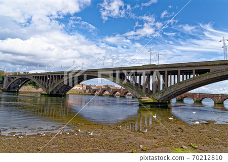 The Royal Tweed Bridge in Berwick Upon Tweed The Royal Tweed Bridge in Berwick Upon Tweed 70212810
